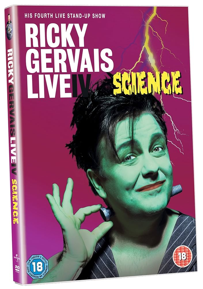 Amazon.com: Ricky Gervais Live IV - Science [DVD] : Ricky